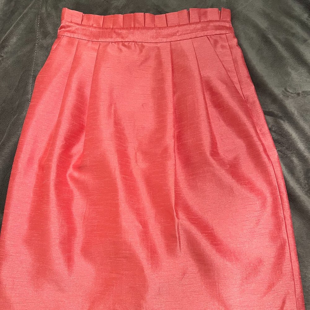 Bubblegum Pink Knee Length Skirt